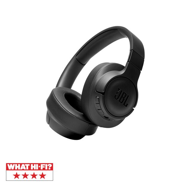 JBL Tune 750BTNC - Black - Wireless Over-Ear ANC Headphones - Hero